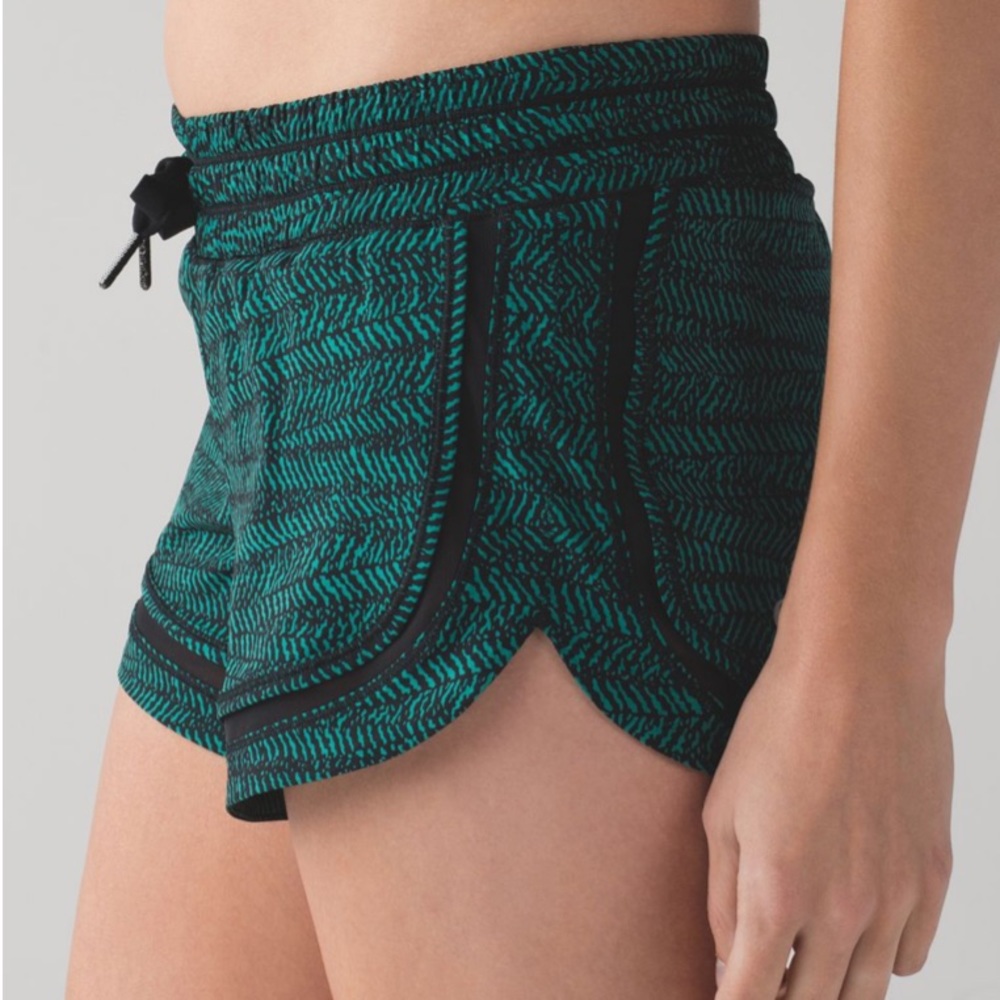 Green Lululemon Shorts
